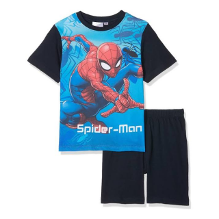 Pigiama Bambino Marvel di Spider-man T-shirt e pantaloncino ART. ER2003